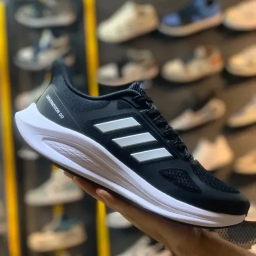 کتونی آدیداس گو استار تی‌ان‌دی (Adidas Go Star TND Black White Sole) - رویه تنفس‌پذیر زیره طبی | مستر کوالیتی