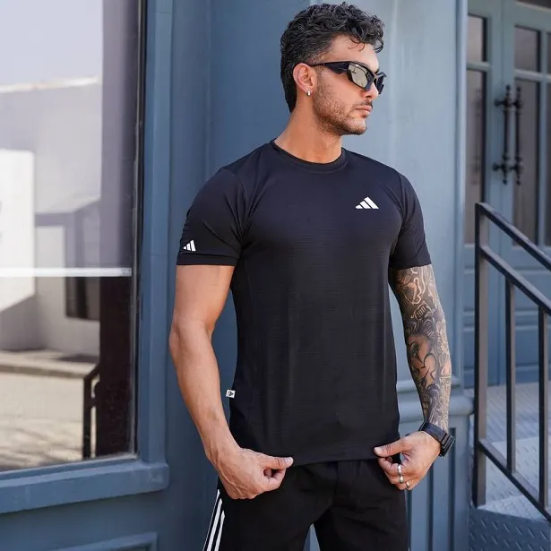 تیشرت مردانه ورزشی لیزری addidas