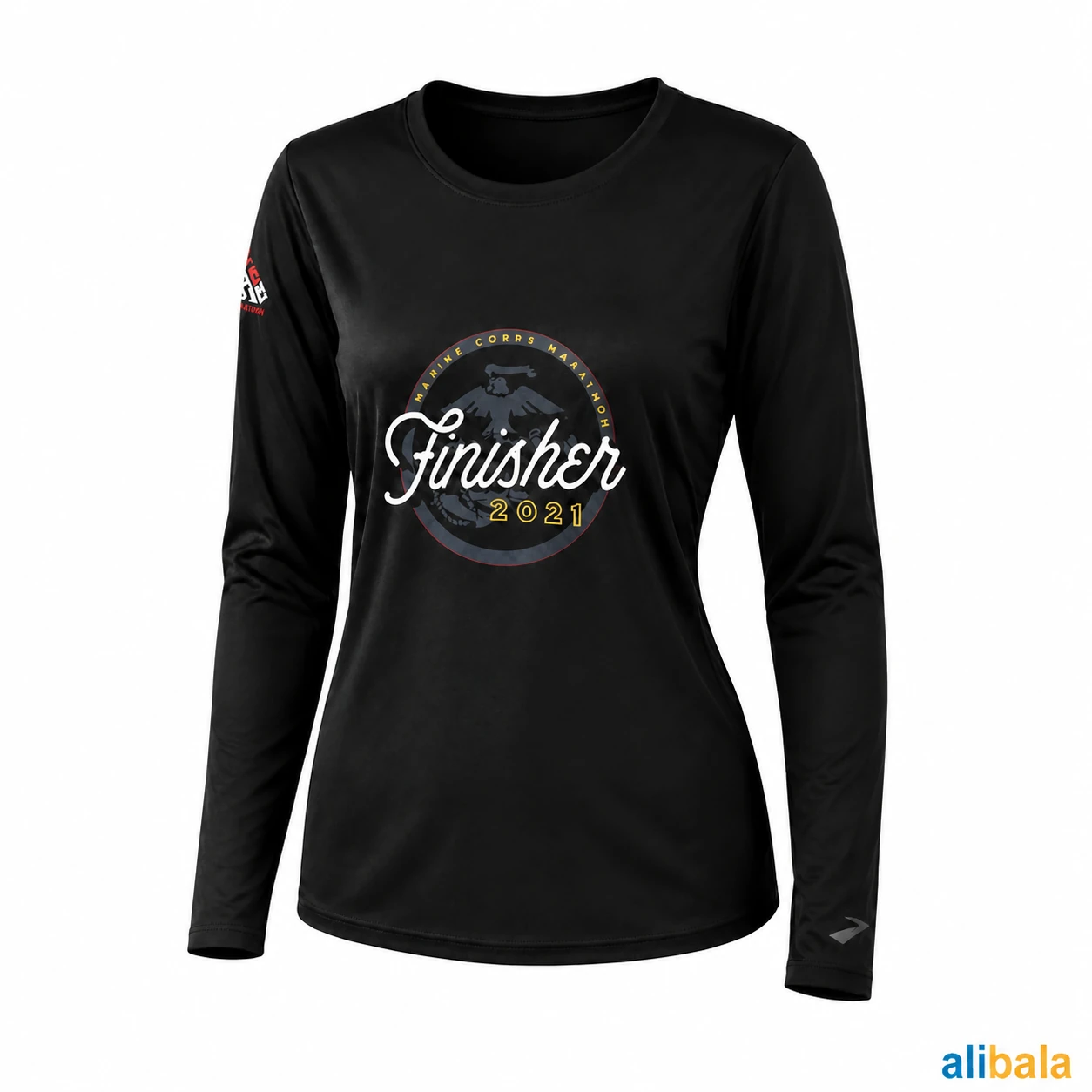 تیشرت زنانه آستین بلند بروکس brooks