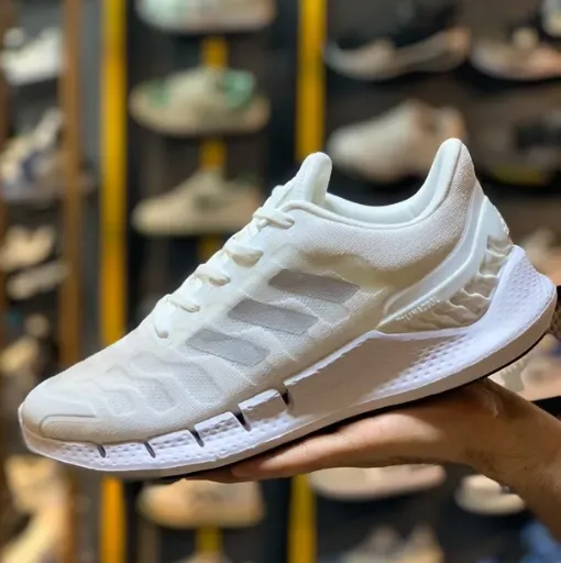 کفش ورزشی و رانینگ آدیداس مدل Adidas Climacool - تمام سفید با زیره شیاردار | مستر کوالیتی