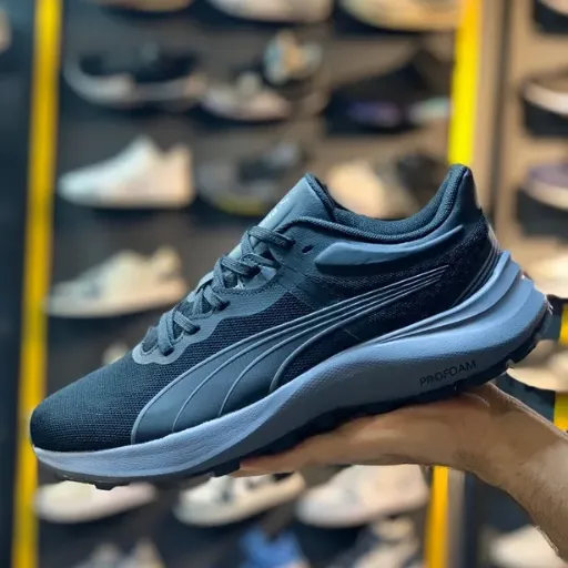 کفش دویدن و پیاده‌روی پوما مدل Puma Fast-Rider / Cruise Rider - رنگ مشکی زیره طوسی | مستر کوالیتی