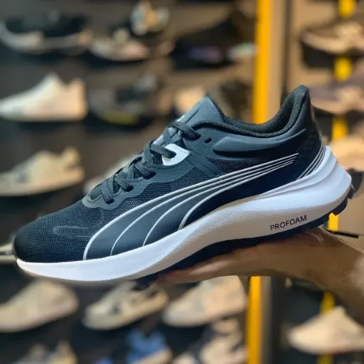 کفش دویدن و پیاده‌روی پوما مدل Puma Fast-Rider / Cruise Rider - رنگ مشکی زیره سفید | مستر کوالیتی