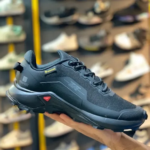 کفش طبیعت‌گردی و پیاده‌روی مردانه توپلی مدل Toplay Classic / J-Runner - waterproof - تمام مشکی کد S2093 | مستر کوالیتی