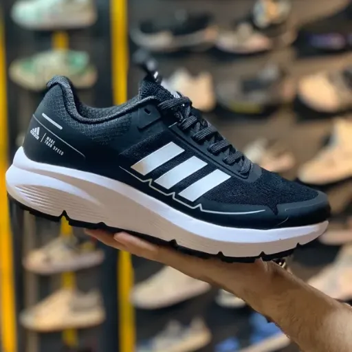 کفش دویدن و پیاده‌روی آدیداس مدل Adidas Super Nova / Sport - رنگ مشکی زیره سفید | مستر کوالیتی