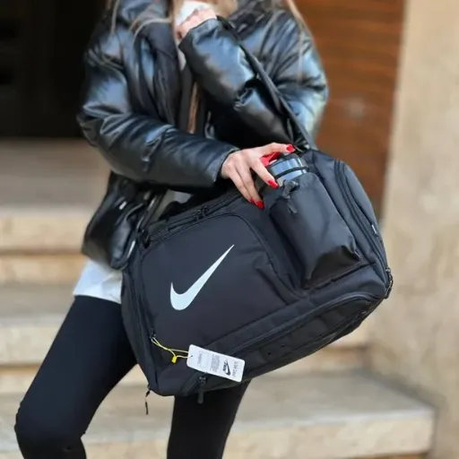 ساک ورزشی جاشیکردار نایکی (Nike) مدل حرفه‌ای