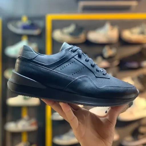 کفش ونس کابانی G1 اسپرتی مشکی (Cabani G1 Black Sport Sneaker) - رویه چرم صنعتی مرغوب تمام مشکی | کیفیت عالی