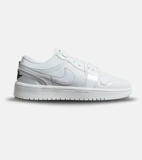 کفش اسپرت ایر جردن مدل Air Jordan 1 Low - رنگ تمام سفید | مستر کوالیتی
