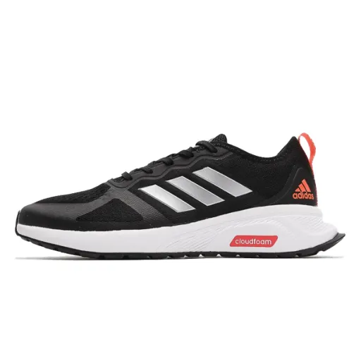کفش دویدن و اسپرت آدیداس مدل Adidas Cloudfoam - رنگ مشکی نارنجی | مستر کوالیتی