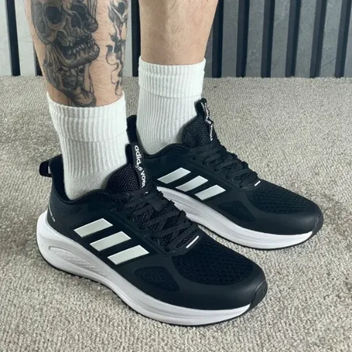 کتونی آدیداس گو استار تی‌ان‌دی (Adidas Go Star TND Black White) - زیره طبی آسان‌بند | مستر کوالیتی